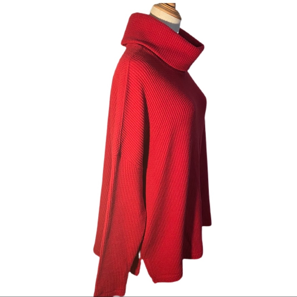 Old Navy Red Cowl neck sweater NWT